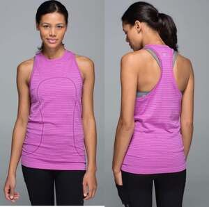Lululemon Swiftly Tech Racerback Tank Top in Heathered Ultra Violet